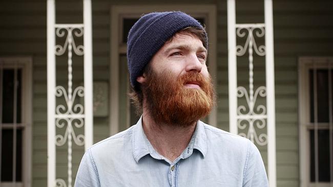One of Chet Faker’s earliest promo shoots — nice beanie. Pic Nicole Cleary.