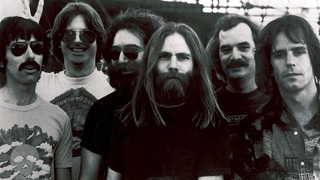 As they were ... members of band Grateful Dead, left to right, Mickey Hart, Phil Lesh, Je