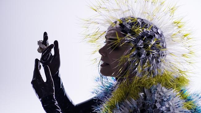 Support ... Björk hopes the songs could be a help to others who have gone through the sam