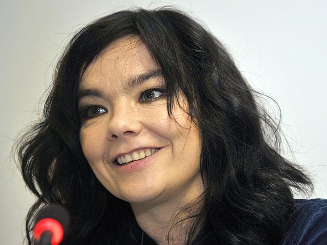 Earned it ... Björk spoke about enjoying winding down after her recording sessions and re