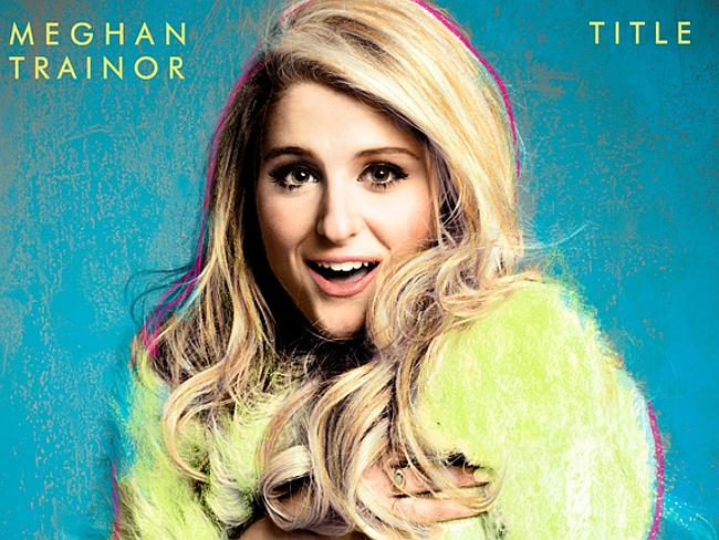 Meghan Trainor is even covered up on the cover of her debut album, Title.