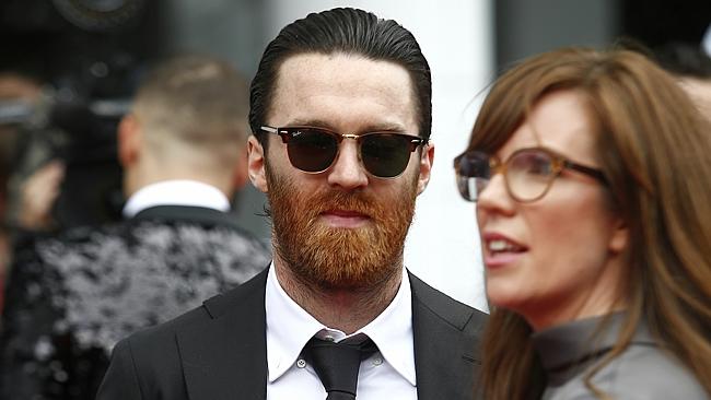 Chet Faker cautiously hits the red carpet at the ARIA Awards.