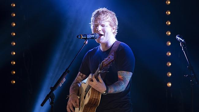 Big spenders ... Australians bought more copies of Ed Sheeran’s X record last year than a