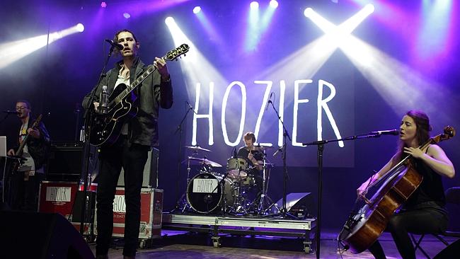 A-list support ... Taylor Swift is one of Hozier’s superstar fans. Picture: Owen Sweeney 