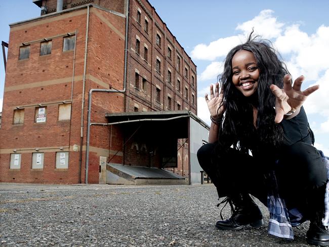 Hip hop artist ... Tkay Maidza also made the list at no. 100.