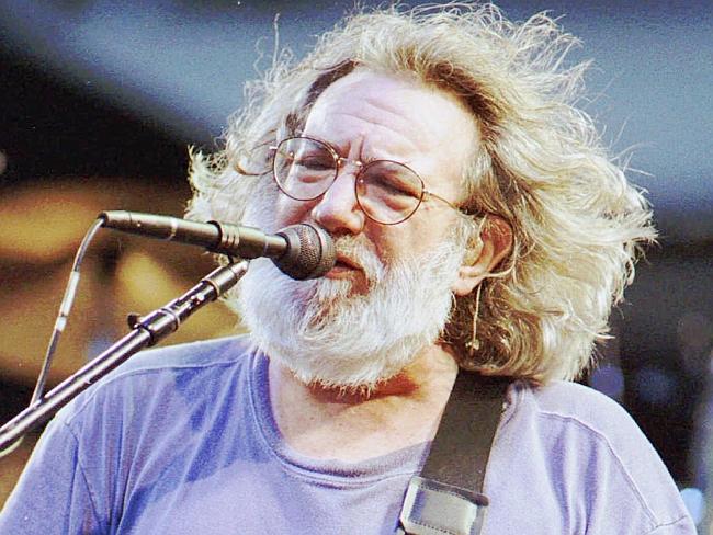 Music icon ... singer musician Jerry Garcia died in 1995.