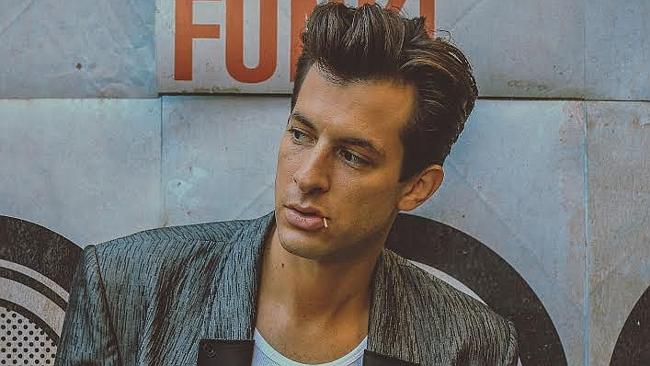 On his way ... Mark Ronson will spruik his new work during an Australian visit in early F
