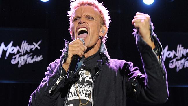 Idol threat ... Billy Idol is touring Australia for the first time in 13 years.