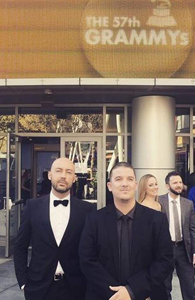 M-Phazes and Nathan Flack at the Grammys.