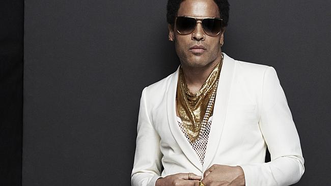 Not strutting ... Kravitz won’t be playing any shows in Australia or Asia this year. Pict