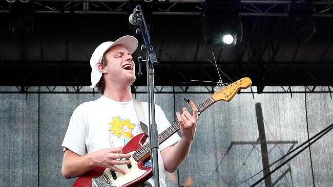 “La la la lala”. Mac DeMarco at 2015 St Jerome's Laneway Festival - Melbourne. Picture: M