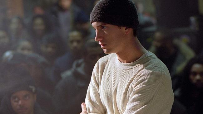 Eminem’s song Lose Yourself from his semi-autobiographical movie 8 Mile is at the centre 