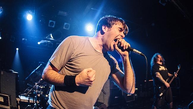 Fave band ... Napalm Death frontman Mark “Barney” Greenway posted an appeal for clemency 