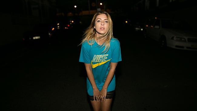 Extreme sport ... Alison Wonderland ends up covered in bruises after most of her gigs. Pi