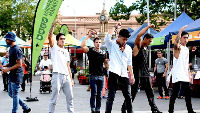 Fliptastic ... Justice Crew get back to dance basics for the video for I Love My Life. Pi