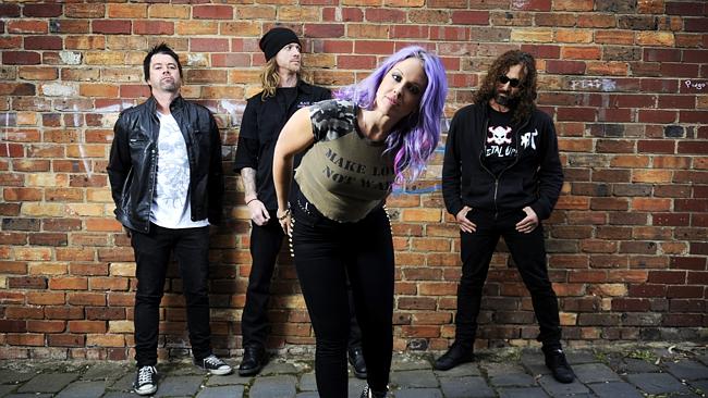 Heaven The Axe were chosen to represent Australia in the Hard Rock Rising competition.