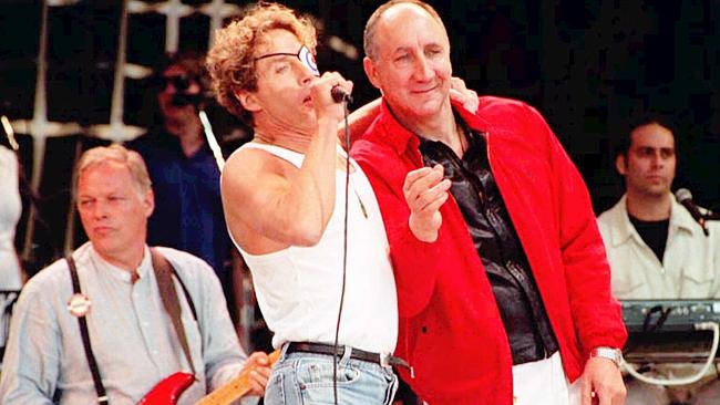 The Who in 1996.