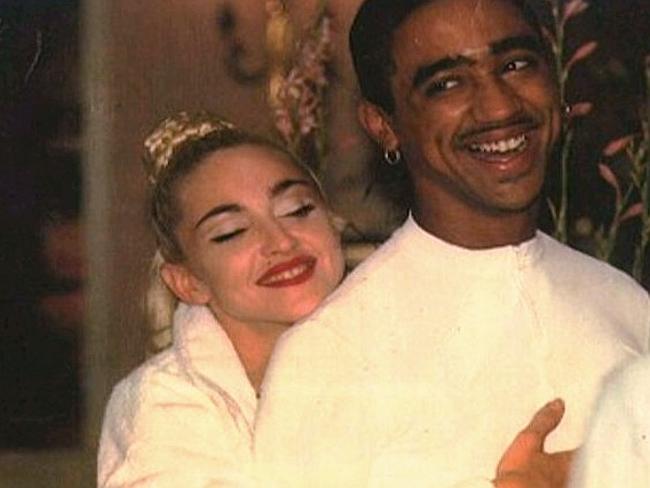 Jose Gutierrez and Madonna. Source: Jose Gutierrez