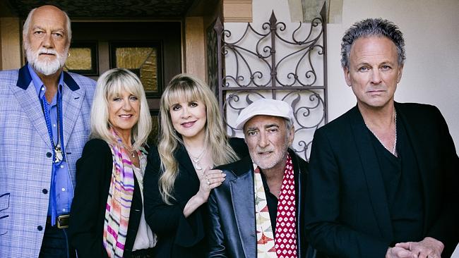 Classic line-up ... Fleetwood Mac is touring Down Under. Picture: Supplied