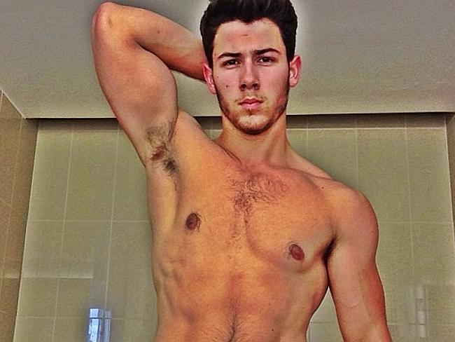 Buffed up: Nick Jonas says he embraces the new-found attention from the gay community.