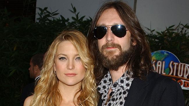 Off topic ... Robinson split with Kate Hudson several years ago and they share custody of