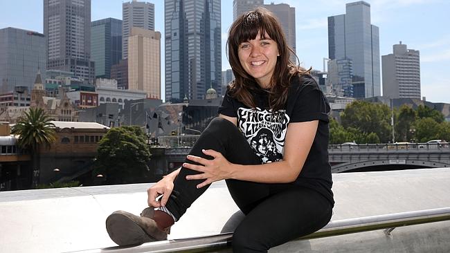 Melbourne indie music artist Courtney Barnett. Picture:Ian Currie