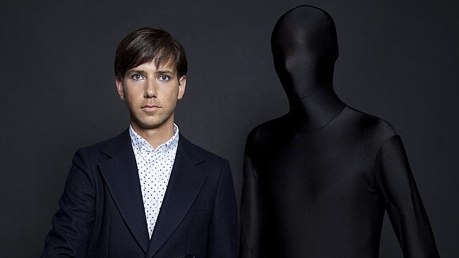 Tiga and ol’ mate. Tiga plays in Australia this weekend, take an Uber to get to the show 