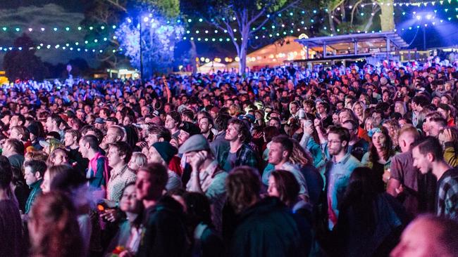 I’m gonna wait til the magic hour. Crowds at Golden Plains Music Festival 2015. Pic: Ty J