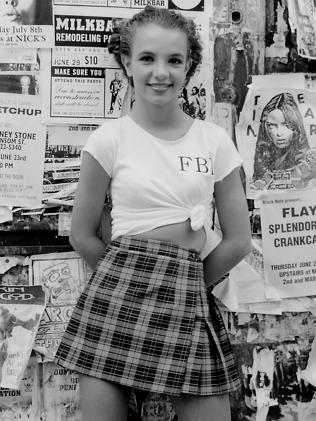 A 13 year old Britney Spears poses in a previously unseen 1995 Philadelphia photo shoot b