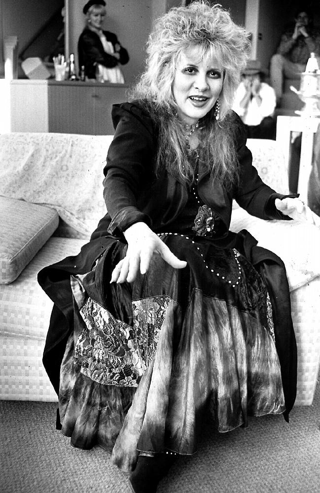 Every day is Halloween for Stevie Nicks, pictured in 1986. We salute you lady.