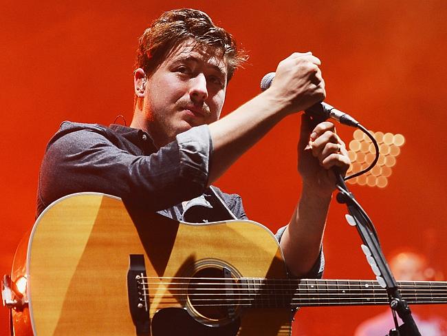 Ready for something different ... Marcus Mumford is embracing their new sound. Picture: S