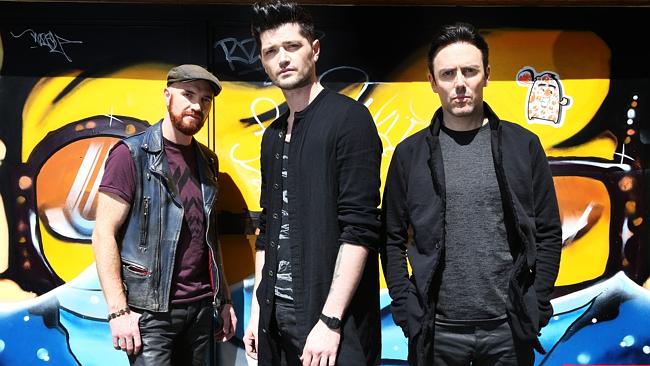 Off the hook ... Irish band The Script are one of the most compelling live acts on the bi