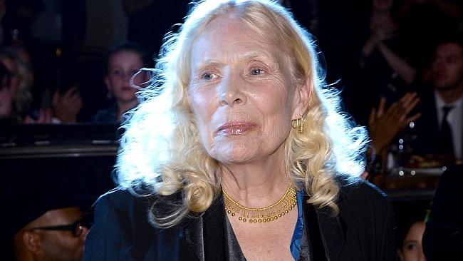 Joni Mitchell at a Grammy Awards function earlier this year. Picture: Larry Busacca/Getty