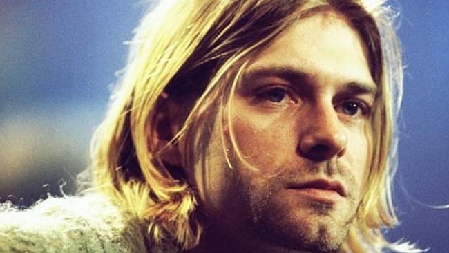 Mythmaker ... Cobain killed himself aged 27. Picture: Supplied