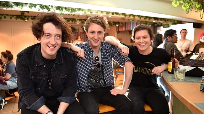 Wombling around ... British band The Wombats have extended their Splendour visit to play 