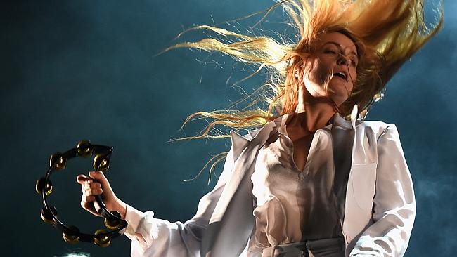 Singer Florence Welch of Florence and the Machine performs onstage during day 3 of the 20