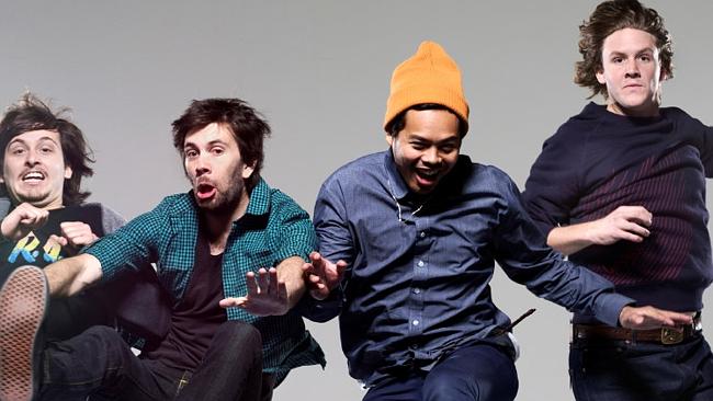 On the rise: The Temper Trap just before taking on the world.