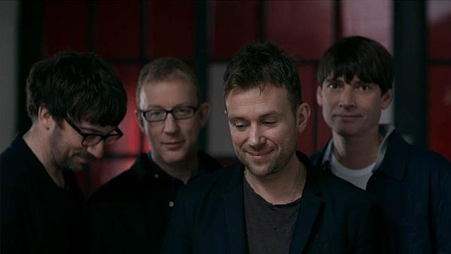 Boys to Men ... Blur in 2015 — Graham Coxon, Dave Rowntree, Damon Albarn and Alex James.