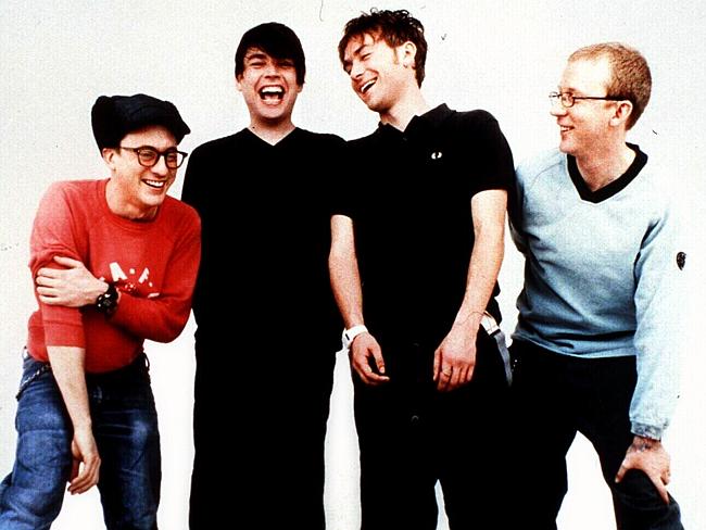 The boys in the band ... Blur first formed in 1988.