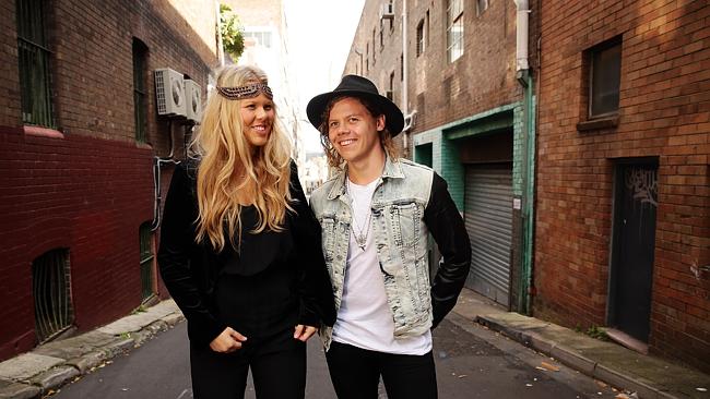 Singing siblings ... Grace and Conrad Sewell have both won attention for their talent in 