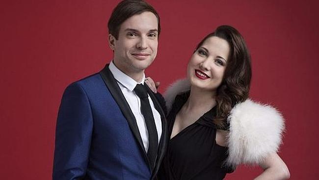 Gruesome twosome ... Electro Velvet sound even more annoying than they look. Picture: BBC