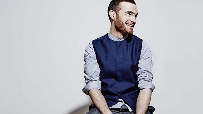 Justin Time ... Elnur Huseynov is getting his Timberlake on at Eurovision: Picture: Magnu