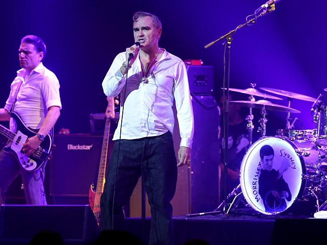 Morrissey concert at the Sydney Opera House as part of Vivid. Pic Stephen Cooper