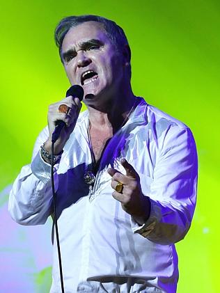 Generous ... a full voiced Morrissey who gave fans exactly what they expected. Picture: S