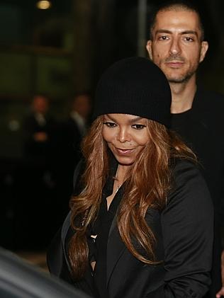 Rare appearance ... Janet Jackson and her husband Wissam Al Mana. Picture: Splash