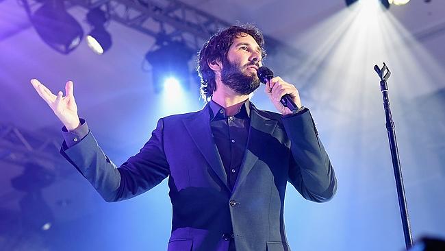 Multi-talented... Josh Groban has released an album of Broadway show tunes.