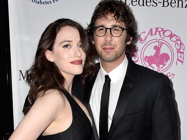 Song muse ... Actress Kat Dennings is the inspiration for the love songs Josh Groban has 
