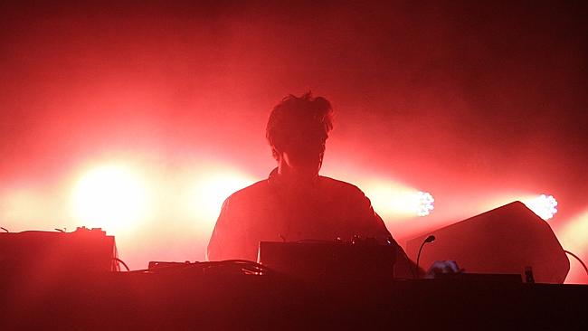 Jamie xx performs at The 2014 Laneway Music Festival at The Sydney College of the Arts, R