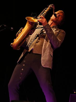 Steve Norman brings the joy of sax. Pic: Marc Robertson
