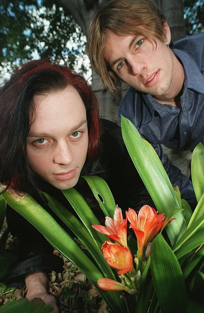Winning streaks ... One of the first Savage Garden band photos, taken in 1996. Picture: S
